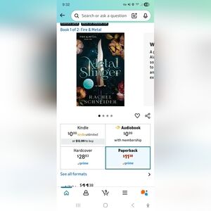 Metal Slinger Paperback Book